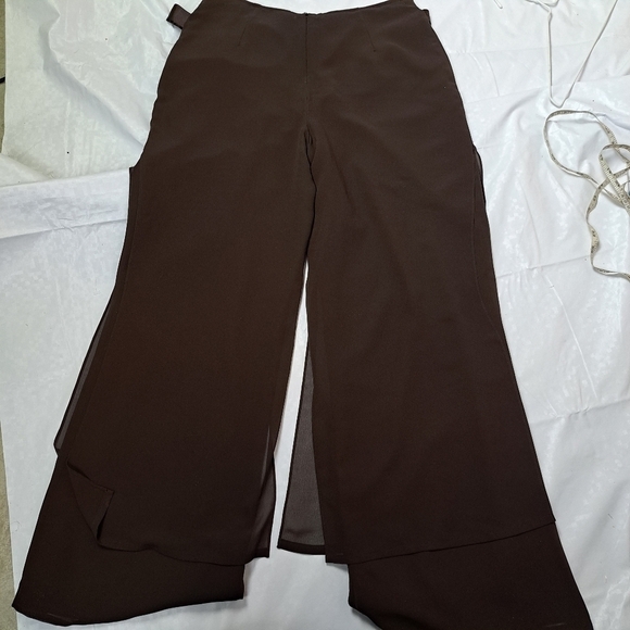 Joseph Ribkoff Wide Leg Layered Pants - Picture 5 of 11